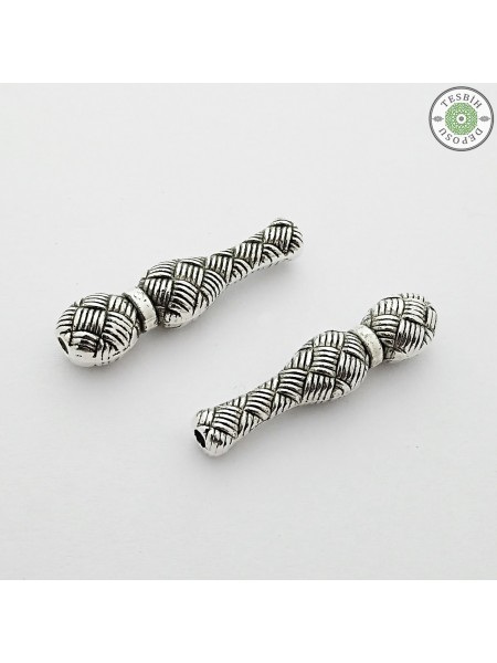 Kazaz Desenli Tesbih İmamesi 3,5 cm 1 Adet